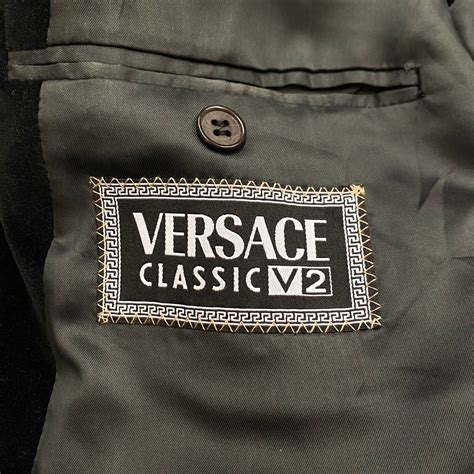 v2 classic versace|vintage versace blazer.